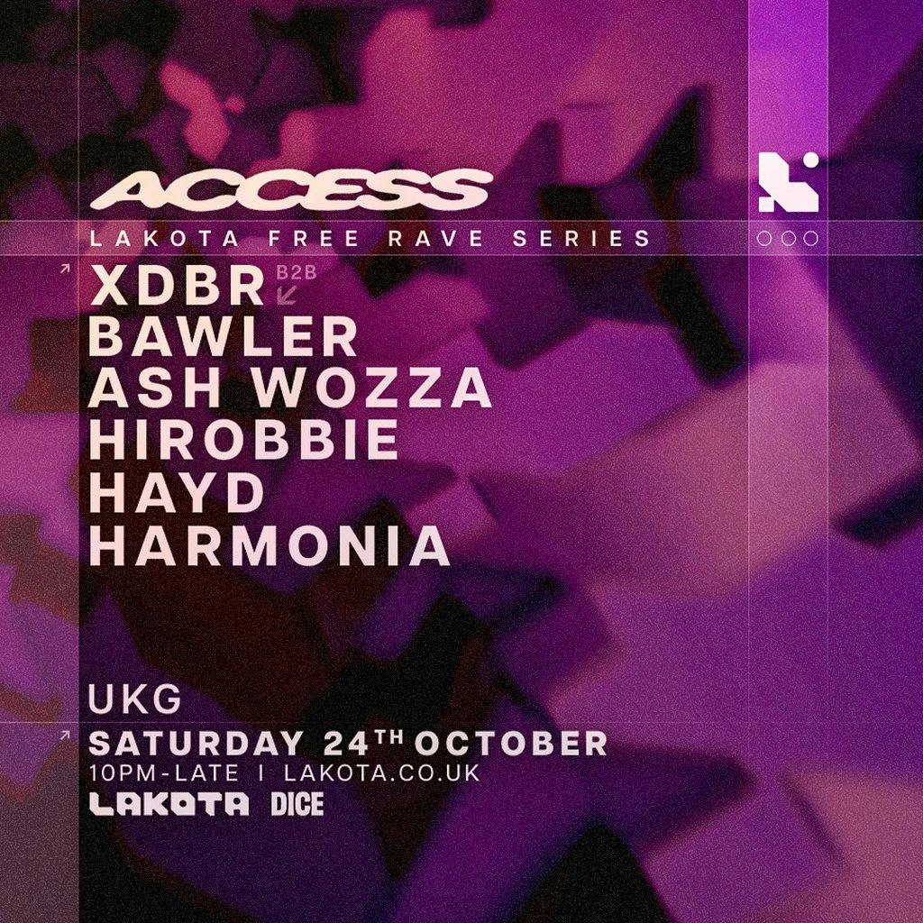 ACCESS: UKG Free Rave, Lakota, Stokes Croft — Bristol club night
