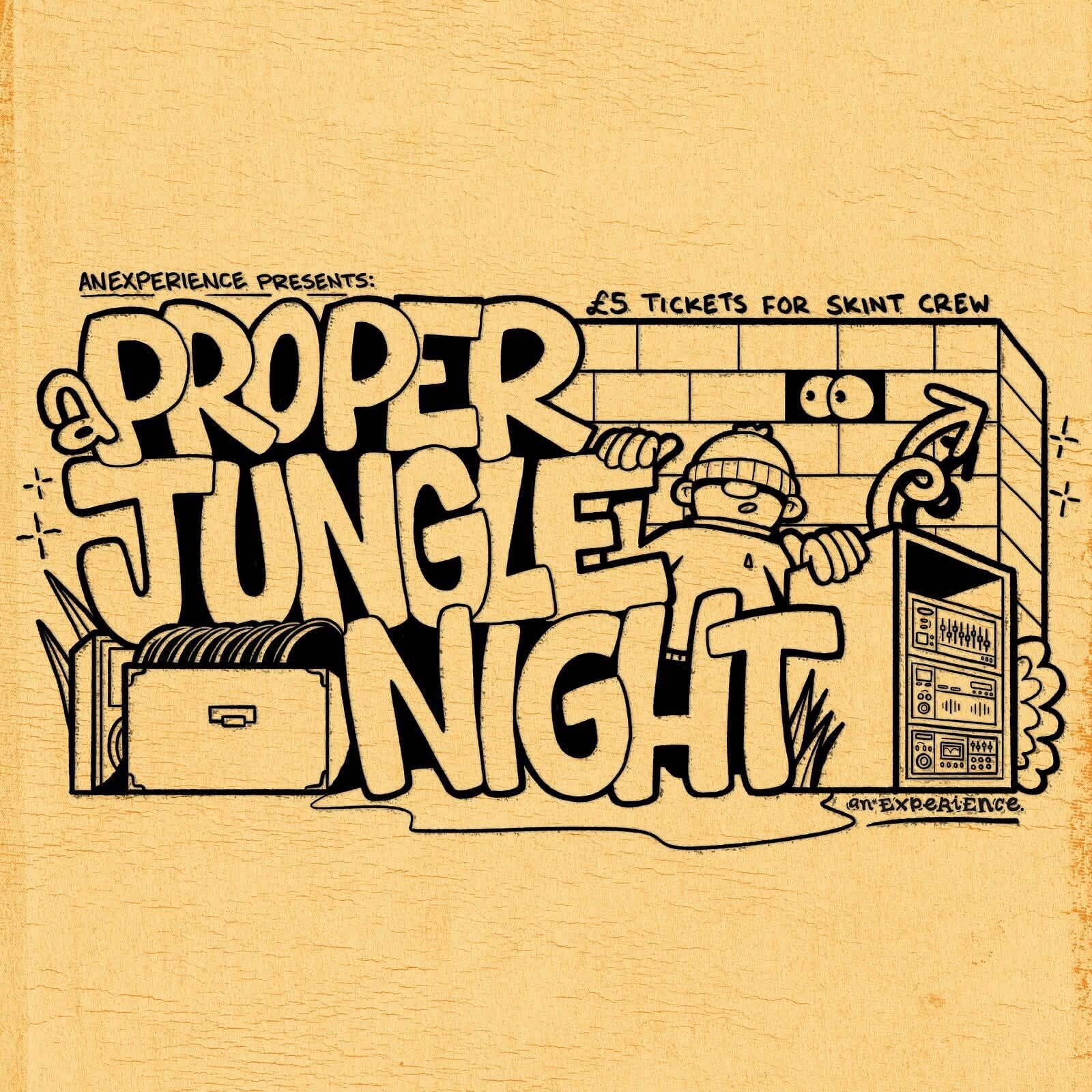 AnExperience presents A Proper Jungle Night, The Boxing Gym, BS2 — Bristol club night