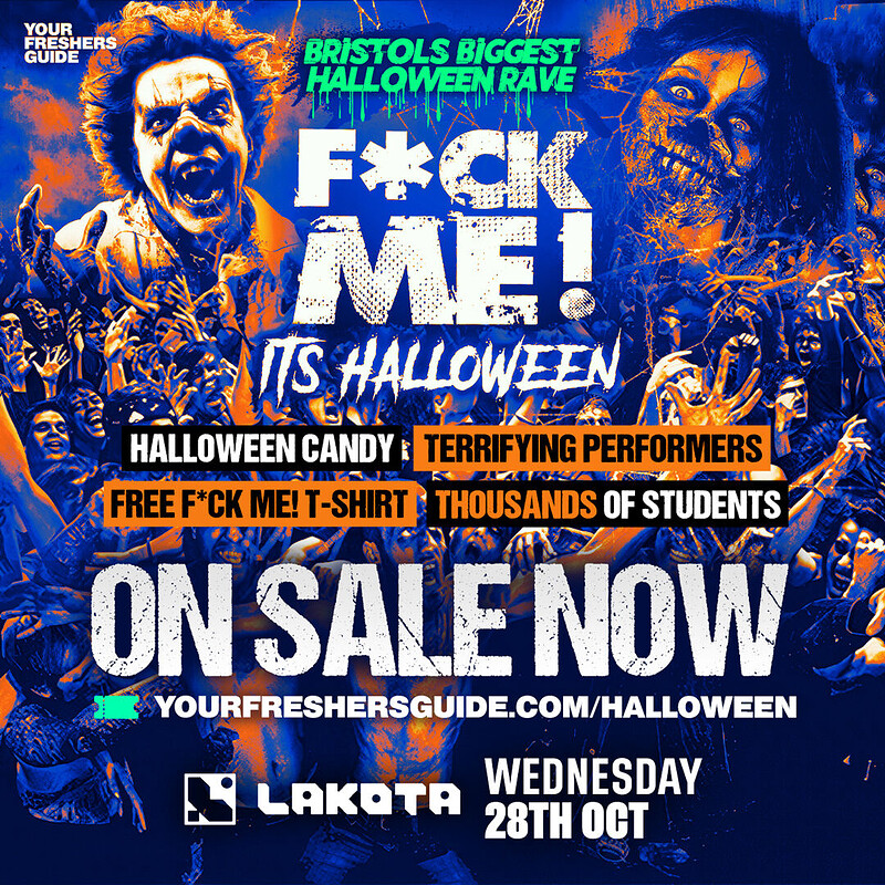 F*CK ME It's Halloween, Lakota, Stokes Croft — Bristol club night