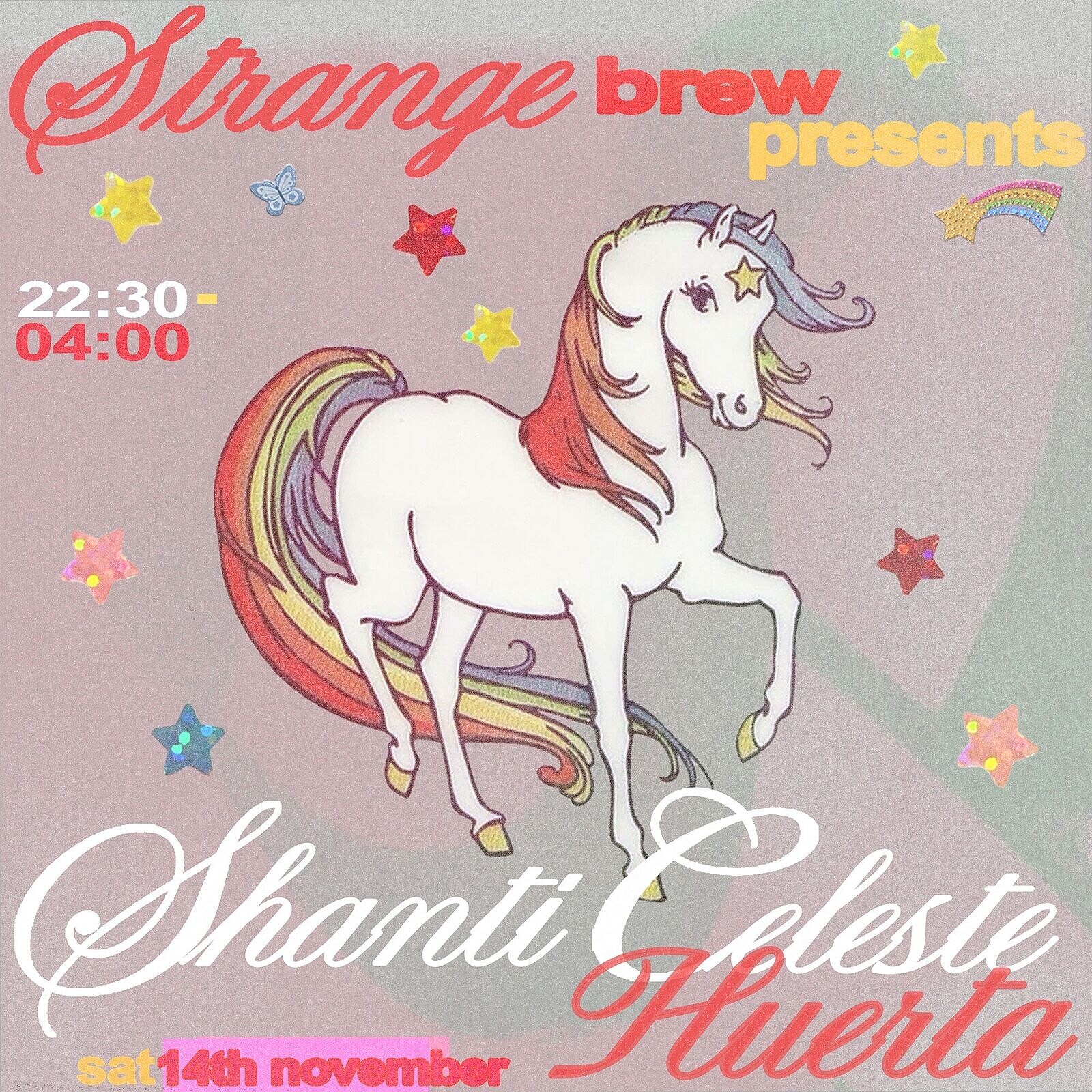 Shanti Celeste & Huerta, Strange Brew, city centre — Bristol club night