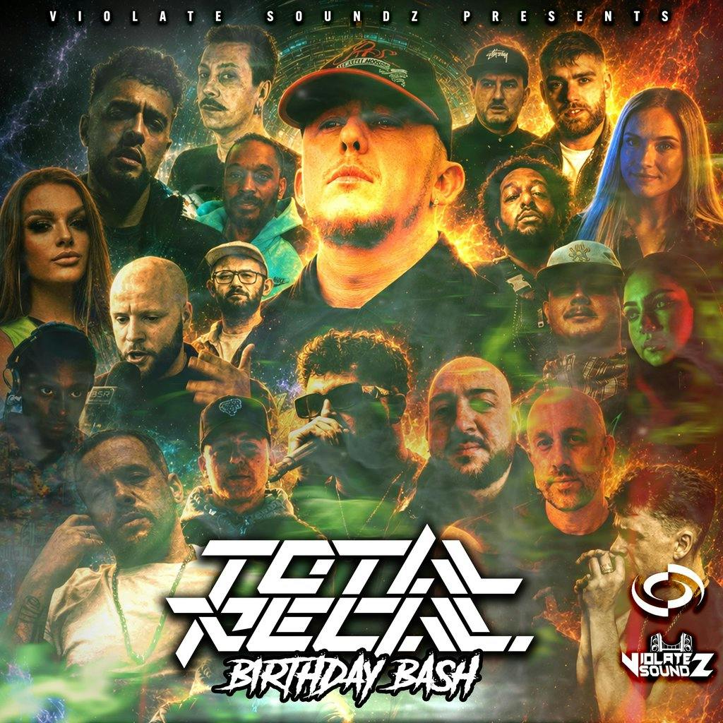 Violate Soundz: Total Recall's Birthday Bash, Clock Factory, Broadmead — Bristol club night